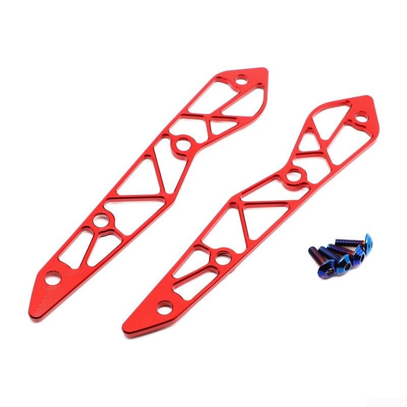 Verstellbare Windschutz Halterung Silber XMAX300(Red)