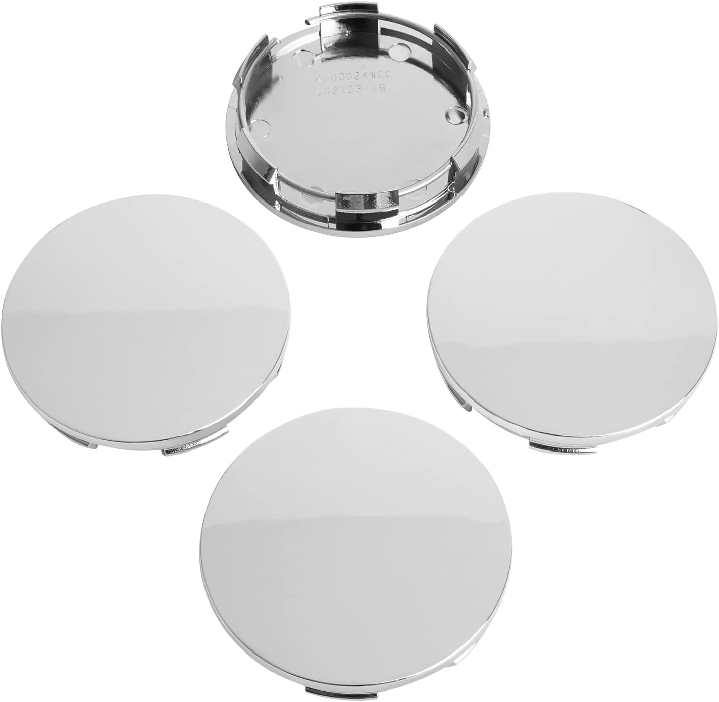 KitsPro 2.7Inch 69MM Wheel Center Caps for Honda Accord Civic CRV Pilot Rim Hub Caps 44732 S9A