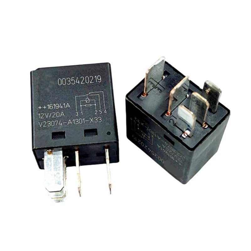 Relais automobile 5 broches V23074-A1301-X33 12 V 20 A 0035420219 Controls Relays