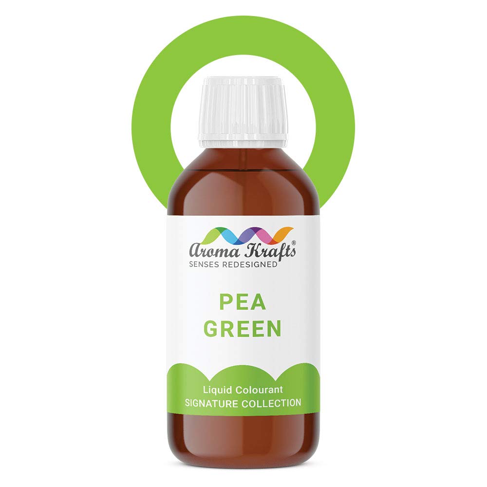 Liquid Colour for Melt & Pour Soap & Bath Bomb Making - Pea Green (30 ml)
