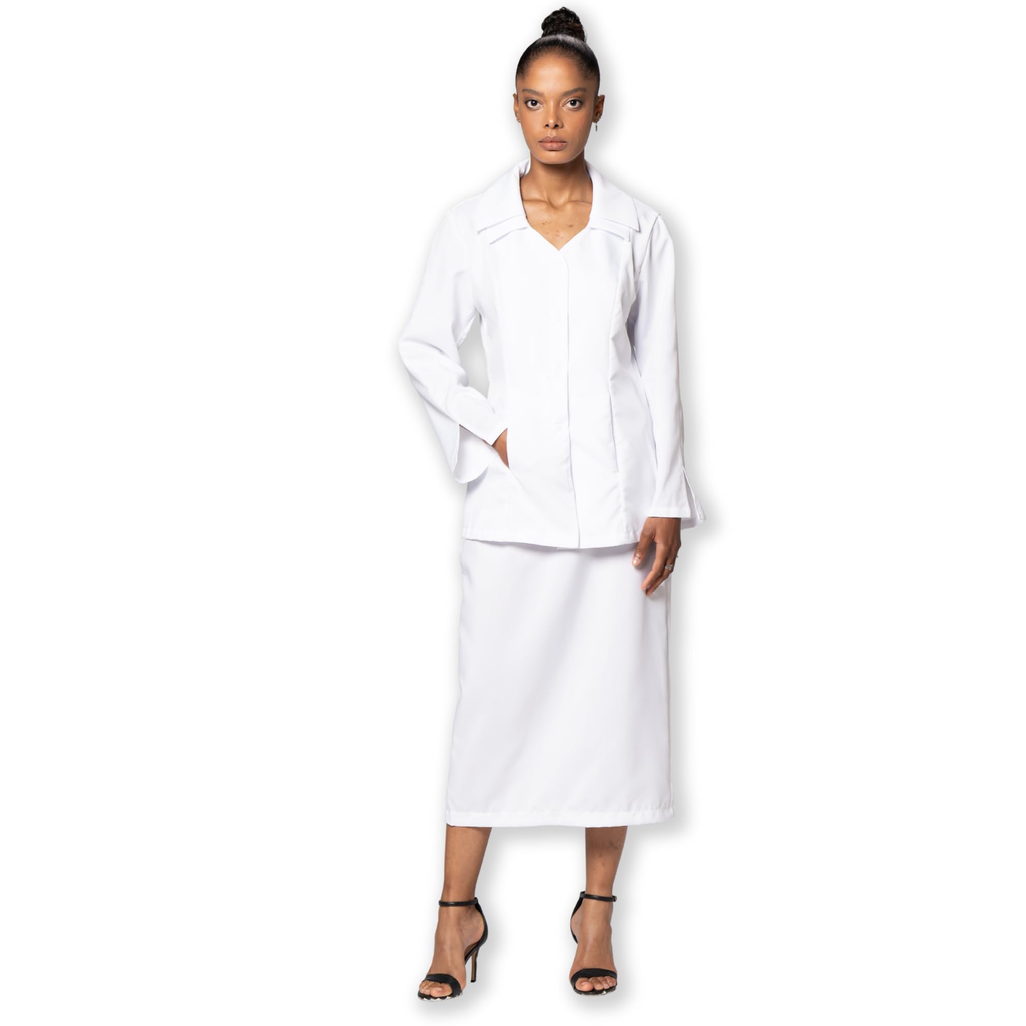 GMI Women's Elegant Suit Set - Ladies Church Skirt Suit G12777