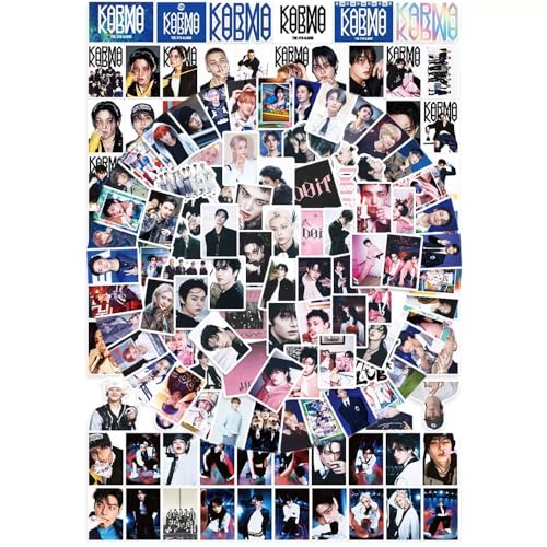 187 Pcs Non-Repeating Stray Kids Stickers DO IT and Karma Album Photo Stickers Pack
