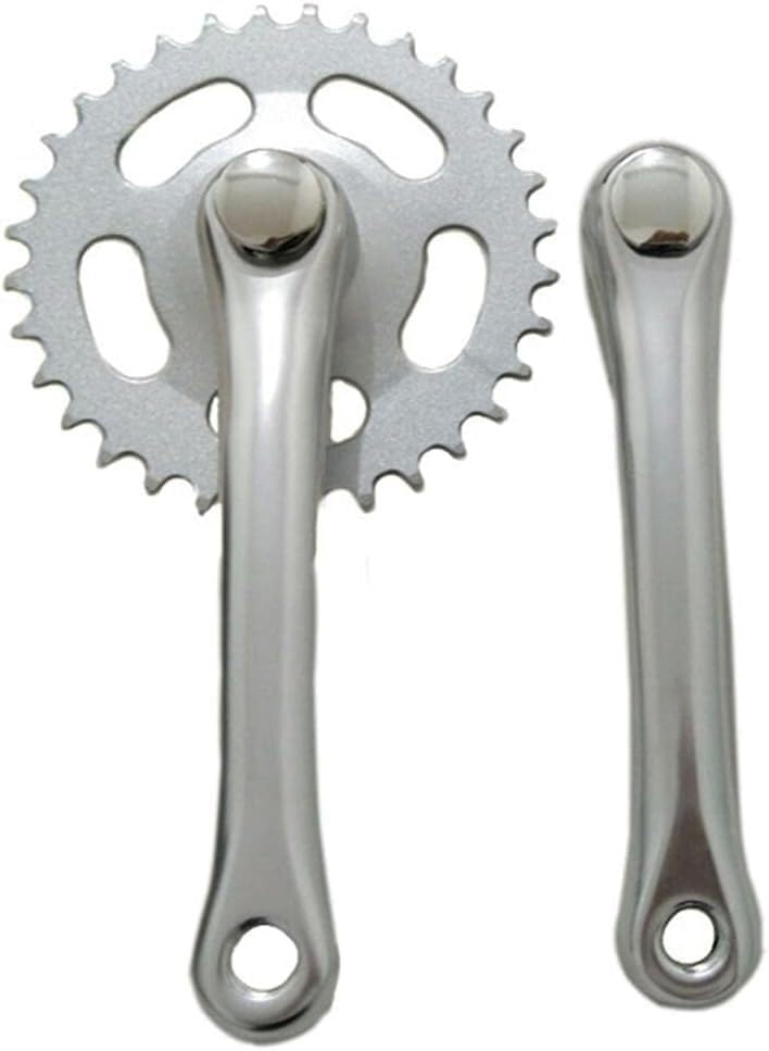 Tarcza rowerowa, wąska szeroka tarcza, zębatka rowerowa, prędkość mechanizmu korbowego, mechanizm korbowy, rowerowy mechanizm korbowy Jednobiegowy mechanizm korbowy Rower MTB 165 mm Korba Platte Tarcz