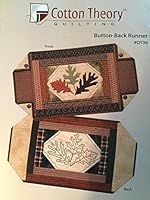 Button Back Runner Cotton Theory Quilting B00I6T04U8 Book Cover