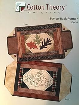 Unknown Binding Button Back Runner Cotton Theory Quilting Book