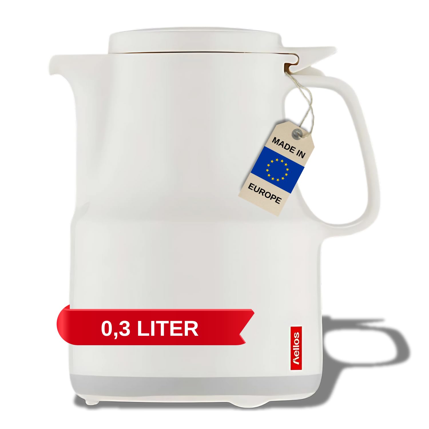 Helios Thermoboy Vacuum Jug White 0.3 Litre