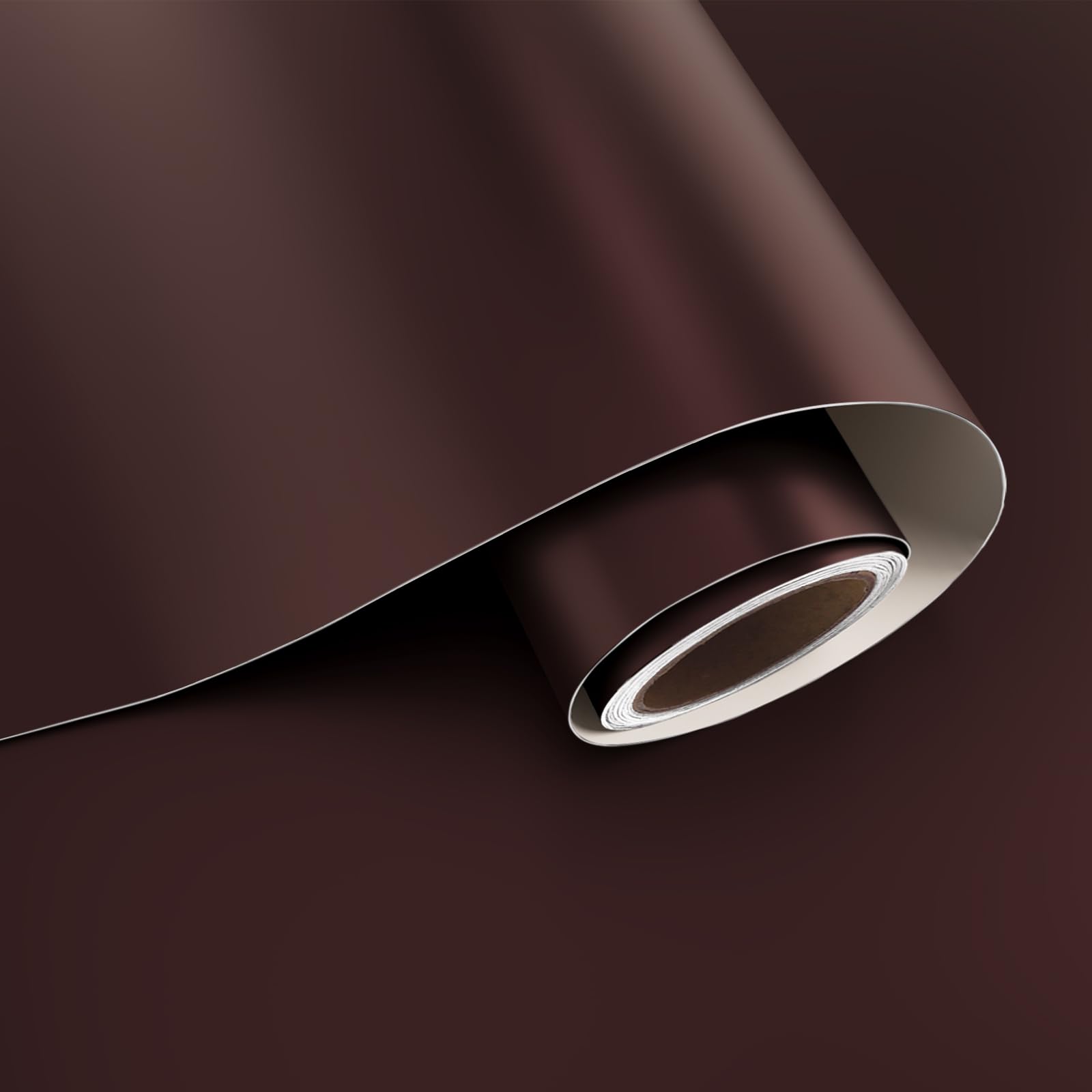 VaryPaper Deep Burgundy Self Adhesive Wallpaper 40cmx200cm Removable Solid Burgundy Contact Paper for Furniture Living Room Bathroom Wallpaper Waterproof Kitchen Counter Top Vinyl Covering Cupboards