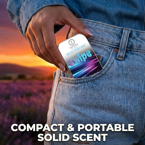 Image of Solid Perfume |Swipe&Cool Epic Alcohol Free Wax Perfume Balm, Long Lasting | Pocket Tin 12g, Pack Of 2| Non Greasy Smooth Glide, Travel Friendly Men And Women