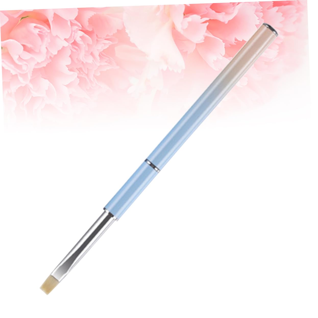 MUCKLILY Nail Art Liner Brush Metal Handle UV Gel Colored for Manicure Flower Painting for Salon Use for Professionals Beginners