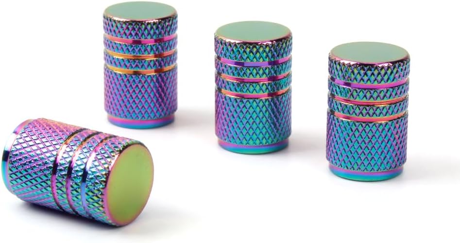 4 tapas de vástago de válvula de neumático de alta calidad, accesorio decorativo de aleación de aluminio, compatible con Tesla modelo 3 Y X S,