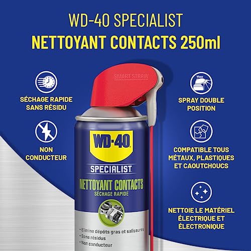 Graisse en Spray extrêmement durable formule avancée WD-40 400 ML