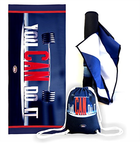 Asciugamano in microfibra a due lati (grande 160 x...