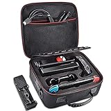 Retear Travel Carrying Case for Nintendo Switch Game Storage Accessories Bag