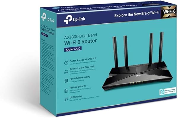 TP Link Archer AX20 5PSW 1xWAN