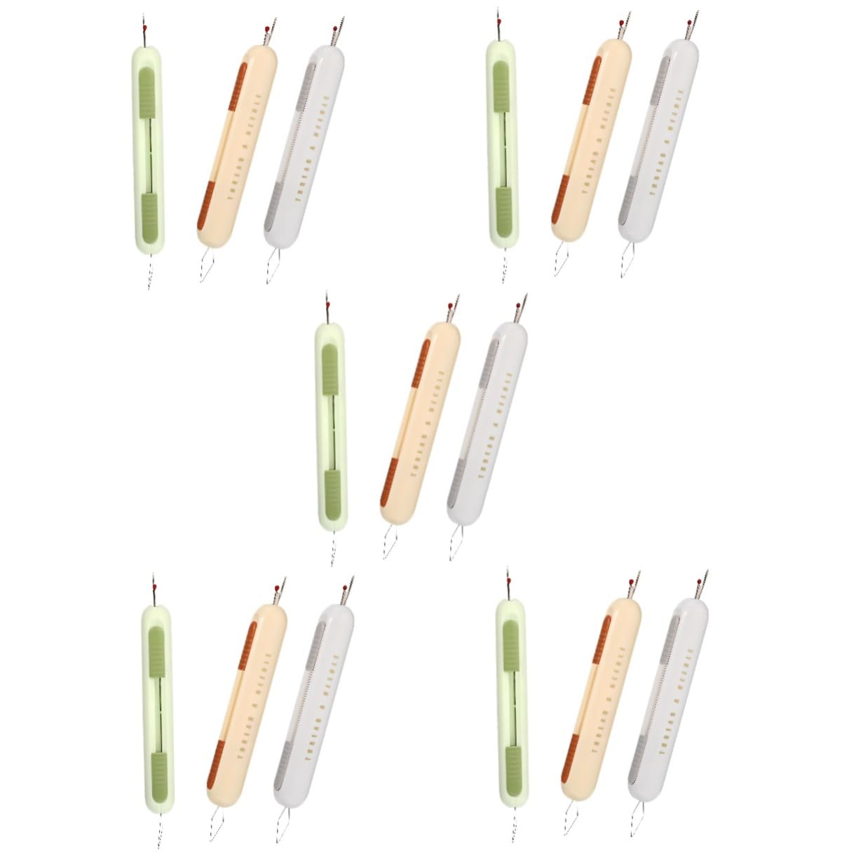 Operitacx 15 PCS 2 Infila Aghi Ripper Cucito per Cucire Forniture per Cucire Ripper per Cucire Ago Estrattore Infila Filati Macchina da Cucire Infila Aghi Infila Aghi