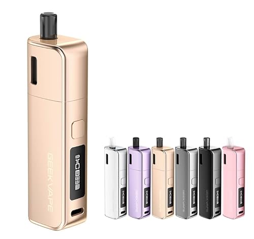GEEK VAPE Soul AIO Pod System Kit 1500mAh 4ml M[NxCv \E |bh dq^oR xCv VAPE (Champagne)