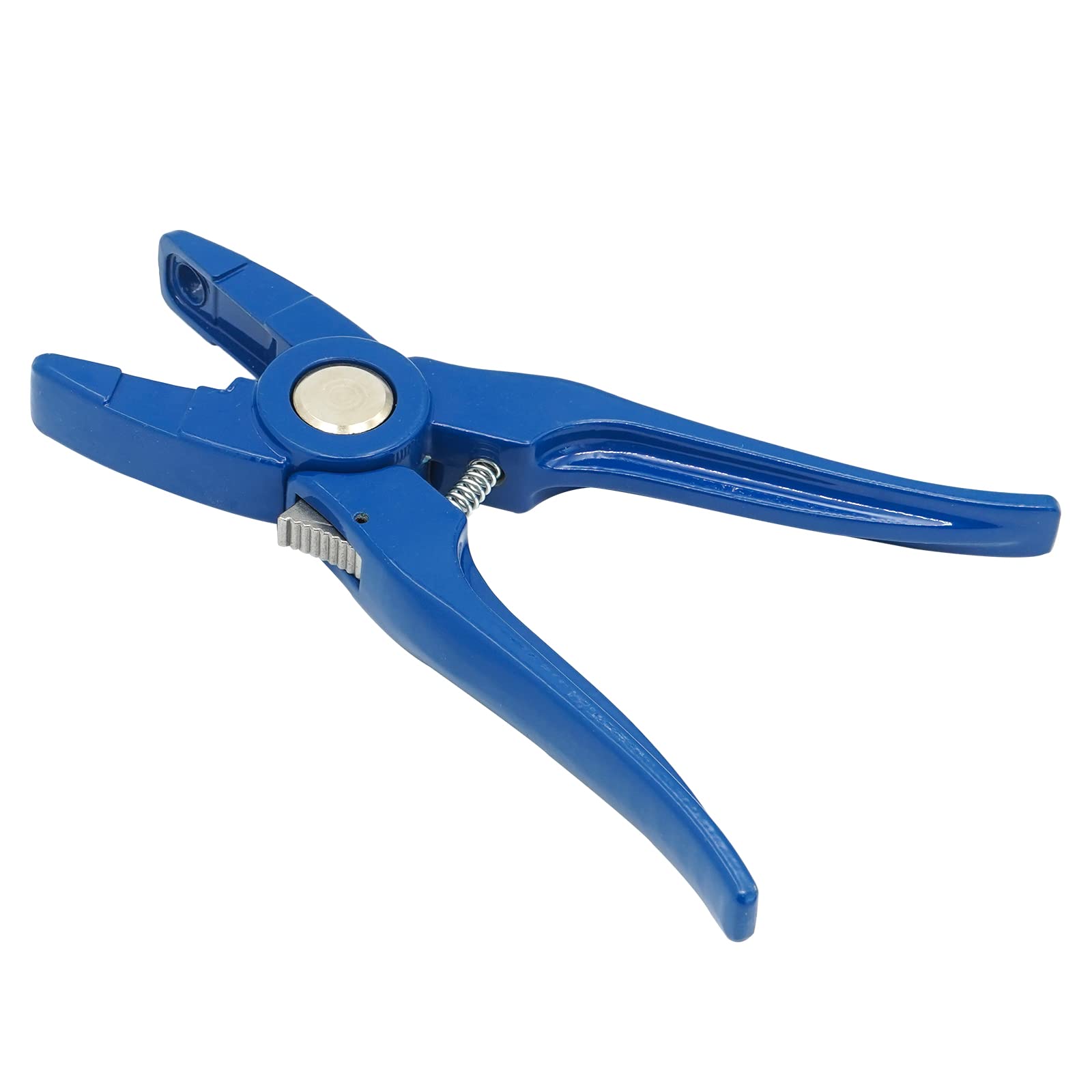 Pince à étiquette d'oreille avec 100 étiquettes Auriculaires pour Application Universelle de Bétail Mouton Tagger Puncher Animaux de la Ferme Outil pour Chèvre Bétail Vache Cochon Cheval
