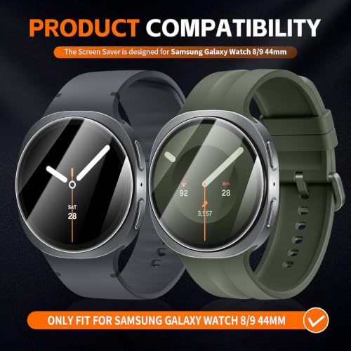 Image of Suoman 4-Pack for Samsung Galaxy Watch 9 /8 44mm Screen Protector