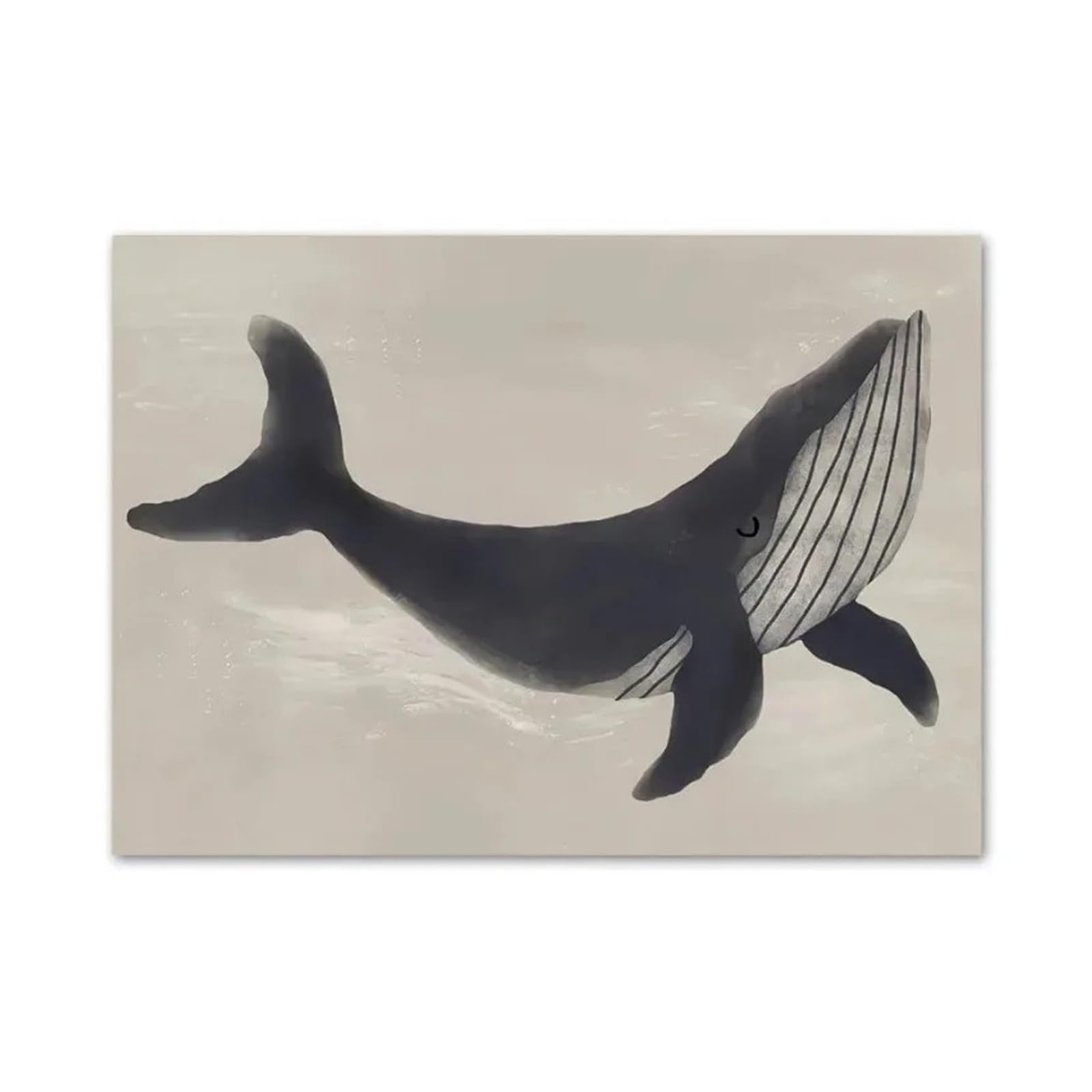 Xenite B Wall Art Canvas Prints Canvas Painting Rabbit Cheetah Ear Panda Peace Pigeon Cute Wall Art Nordic Poster(,40X50cm)