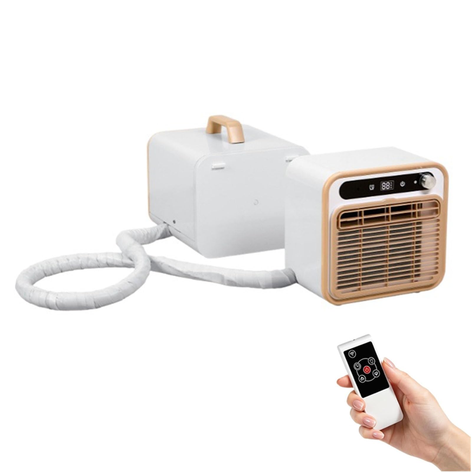ZcxTry Mini Split Portable Air Conditioner Movable AC Free Installation