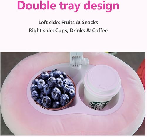 Miniatura 4 de NKV Almohada con soporte para tablet Kindle, para sofá, cama y escritorio, base de almohadilla suave compatible con teléfono de 4.7 a 15.6 pulgadas,