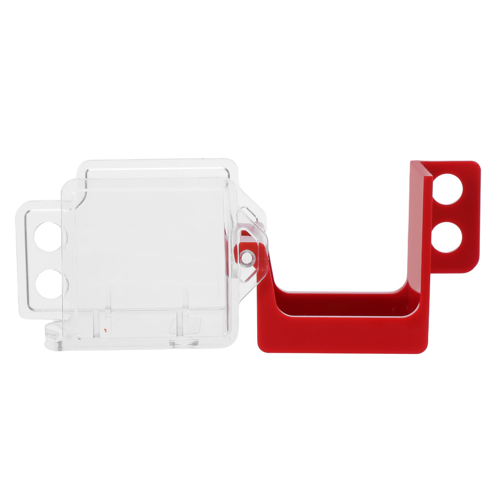 Cubierta de parada de emergencia SHINEOFI 33/22 MM protector transparente para interruptor 8