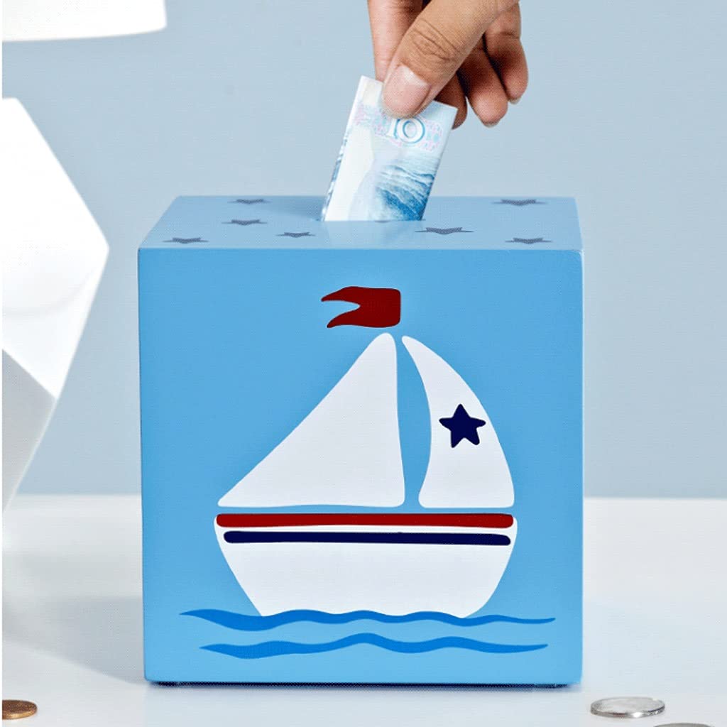 Amazon.co.jp: 貯金箱 おしゃれ かわいい キッズ貯金箱ビーチスタイル