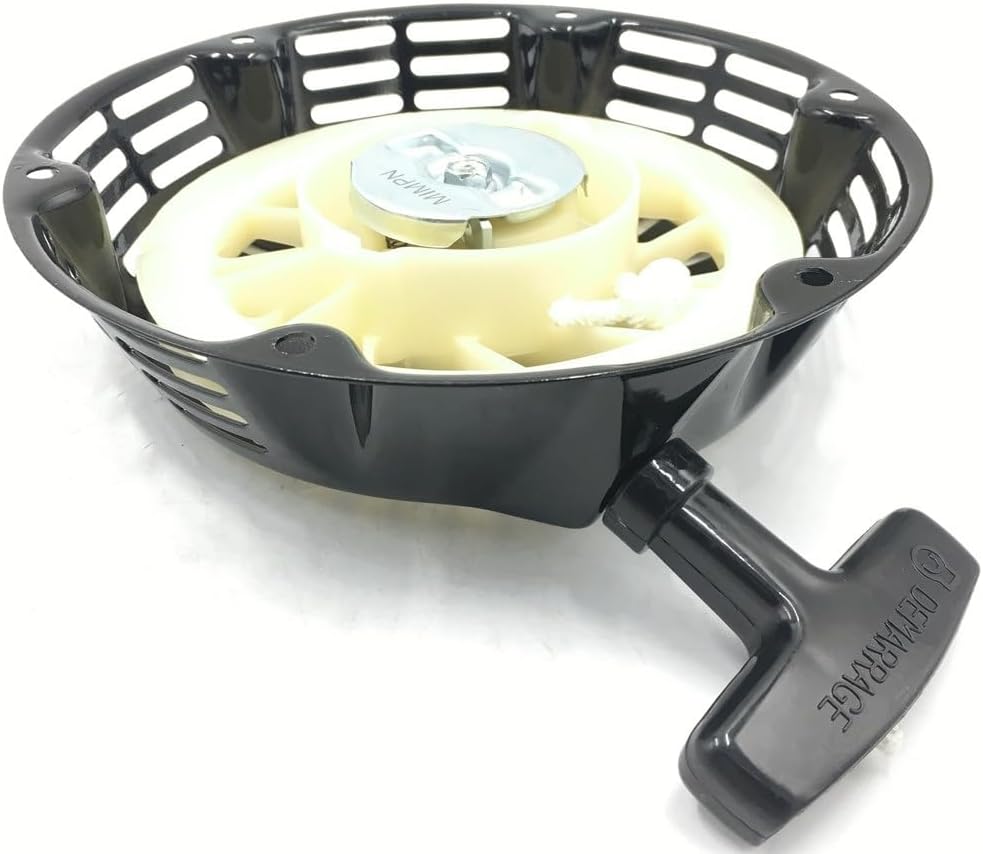 Black Hand Pull Recoil Starter for Gasoline Generator Spare Parts 173 GX270
