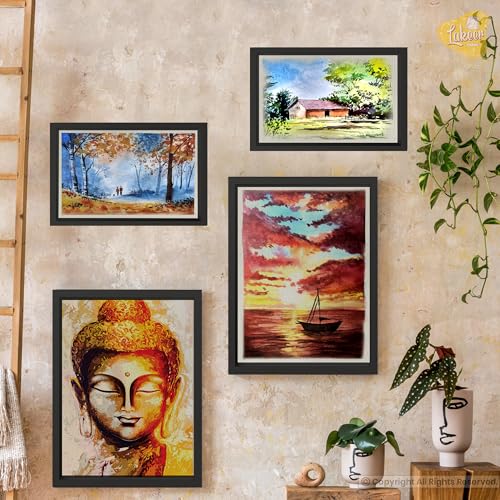 Image of Lakeer A3 Watercolor Paper - Handmade Paper with Deckle Edges | Pack of 10 Sheets, 300 GSM | 100% Virgin Cotton - Acid Free, Suitable for Wet Mediums, Ideal for Artists, Etc.