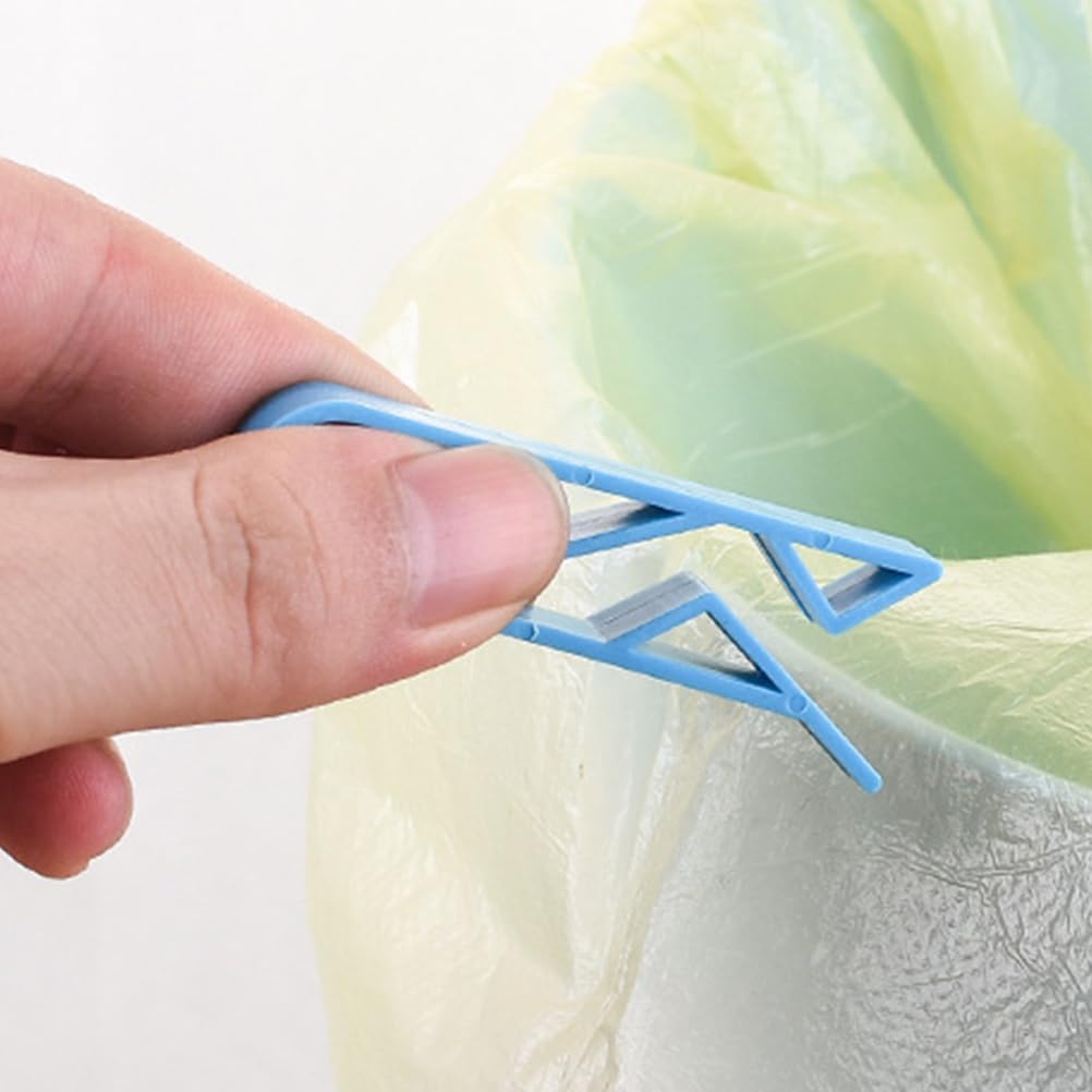 CLIP PER SACCHETTI pattumiera rifiuti 4/10 pezzi clip morsetto per spazzatura cu EUR 5,54