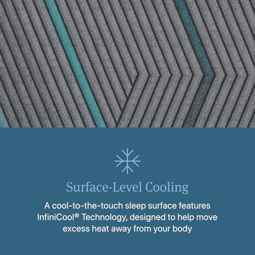 Image of Beautyrest Days End Medium Firm 12 inch Hybrid Mattress - King - Cooling Tech, Supportive Durable Pocketed Coils, Pressure Relief, Motion Separation; 100 Night Sleep Trial and 10 Year Warranty
