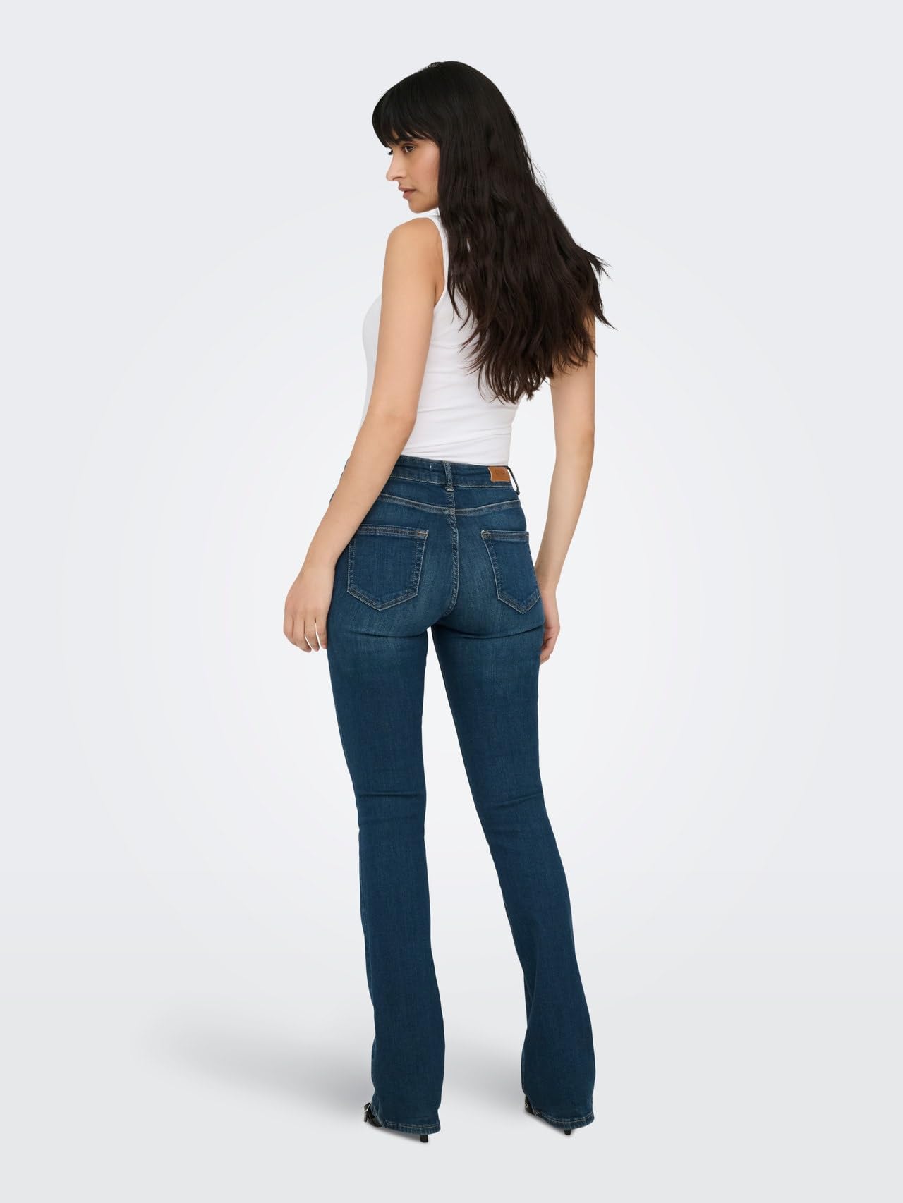 ONLY - Onlblush Mid Flared DNM Rea260 Noos, Onlblush Mid Flared DNM Rea260 Noos Donna