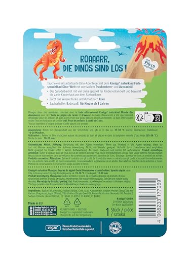 Kneipp Naturkind Dinowelt Farbsprudelbad für Kinder - 6 x 1 Stück – Ansicht 3