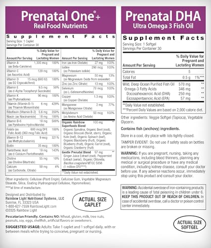 Rainbow Light Prenatal DHA Vitamin Duo