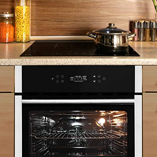 Autarkes Herdset: 60cm Einbaubackofen EB8313ED + 59cm Induktionskochfeld IND5904FZ / Pizzafunktion/Grill/Umluft/Heißluft… – Bild 4