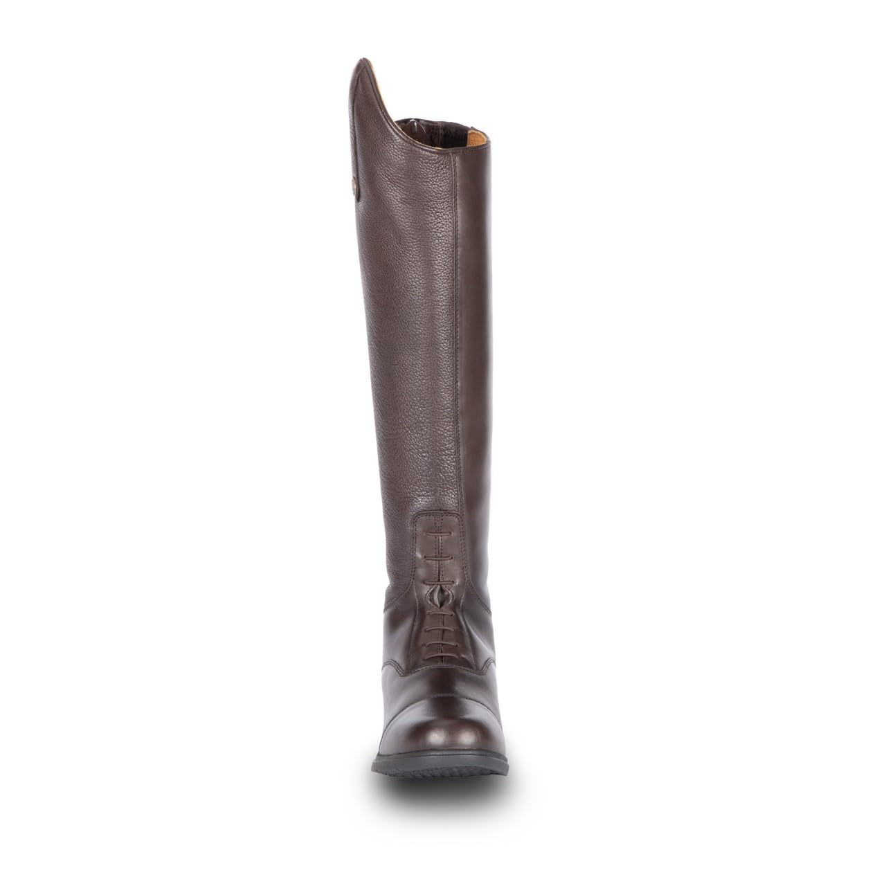 Moretta Shires Damen Gianna Reitstiefel aus braunem Leder