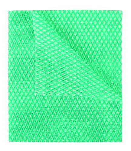 Discounted Cleaning Supplies Multiuso Verde Paños de Limpieza - 'Tipo' J Paños 50 Pack - Perforaciones como en el Original - A