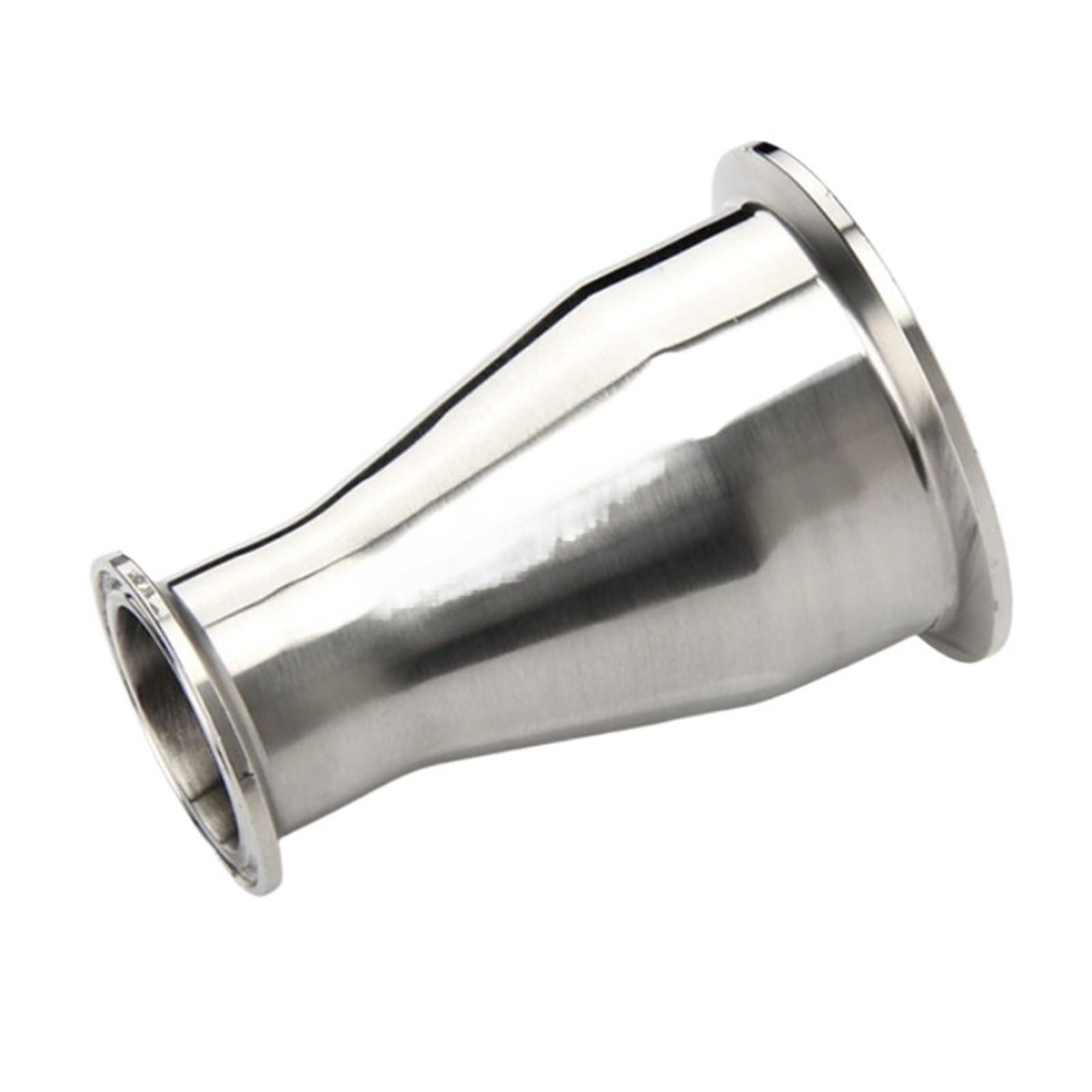 1 conector reductor de triple abrazadera de acero inoxidable, conector de tubería sanitaria SS304 de 19 mm a 102 mm (50,5-119 mm) (38 x 25 a 50,5 x 50,5)