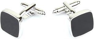 Peluche Onyx Stone Studded Cufflinks for Men Price In India