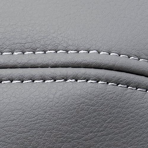 Gxarts 1 Pair Gray Door Panel Armrest Cover Compatible With Honda Odyssey 2011 2012 2013 2014 2015 2016 2017 Vinyl Microfiber 1Pair Leather Door Armrest Replacement (With Installation Tool) #TOP4