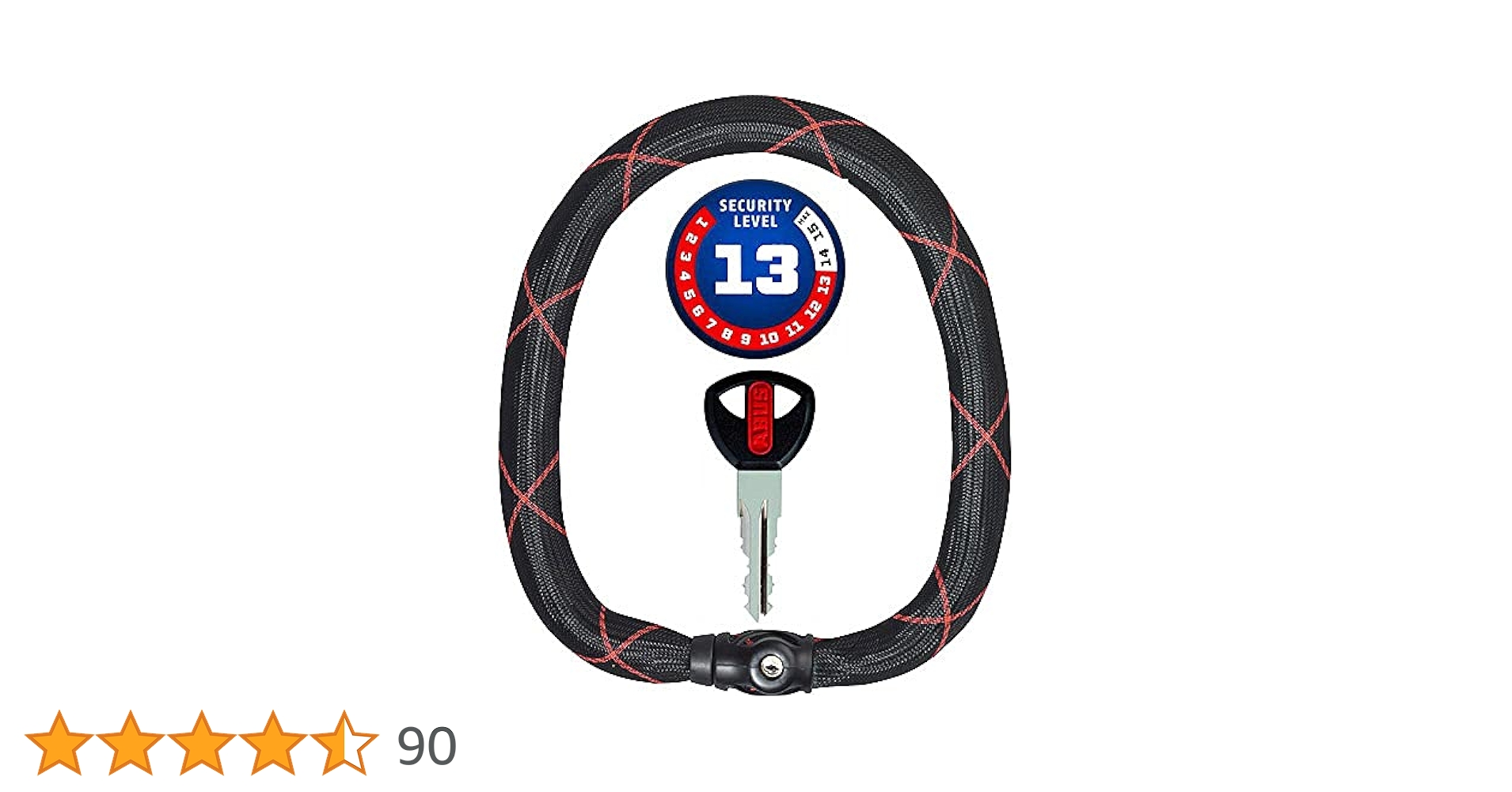 Amazon.co.jp: ABUS(アブス)バイク用チェーンロック (Ivy Steel