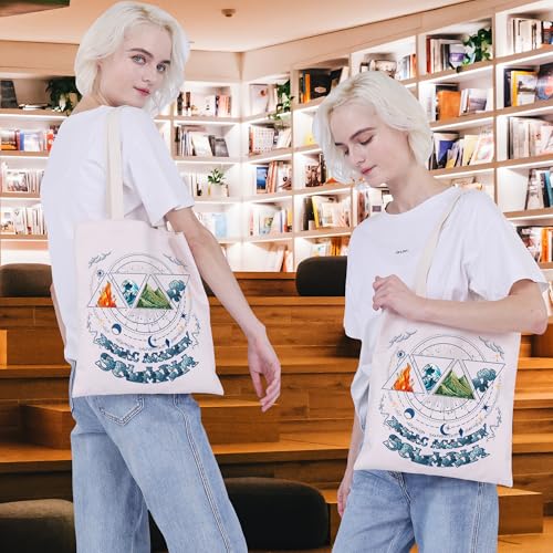 Bolso tote Z A-demy para libros, regalo para gemelos, merchandising oficial para fans miniatura 2