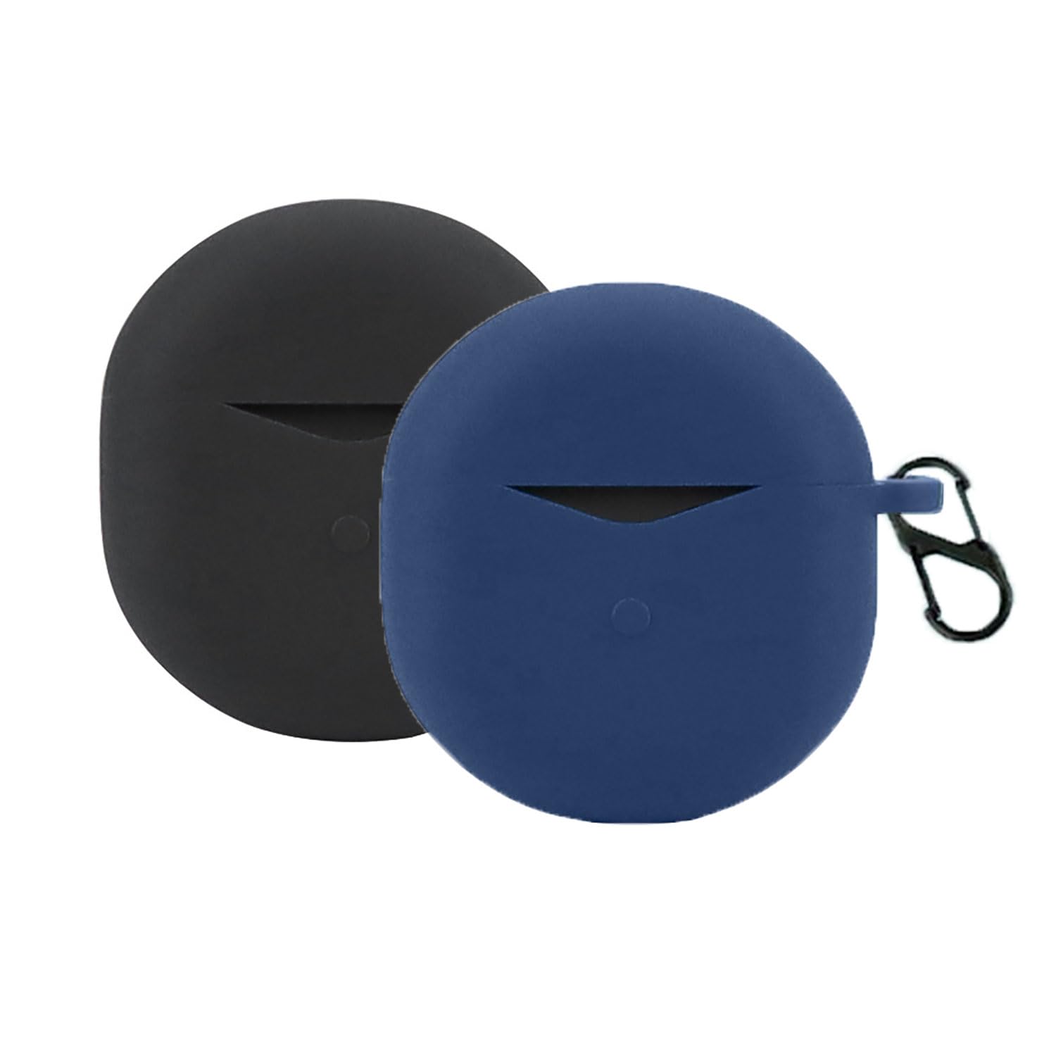 PUCHEN 2PCS Silicone Case for SoundPEATS Air4 Lite Wireless Earbuds Protective Case with Hook Carabiner