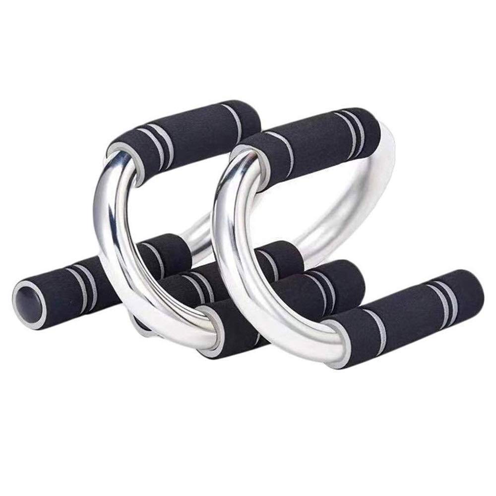 BZLLW Push Up Bars Stand - Stainless Steel Home Gym Exercise Workout Training - Foam Handle Indoor Sports Fitness Equipment
