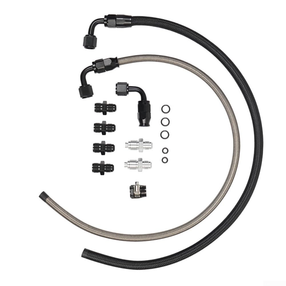 Kit Tuyau pour tressé pour aluminium AN6 25po Haute Pression