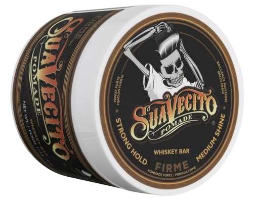 Foto von Suavecito Pomade Original Hold, Medium Hold Hair Pomade For Men, Medium Shine Water Based Wax, 4oz/113g