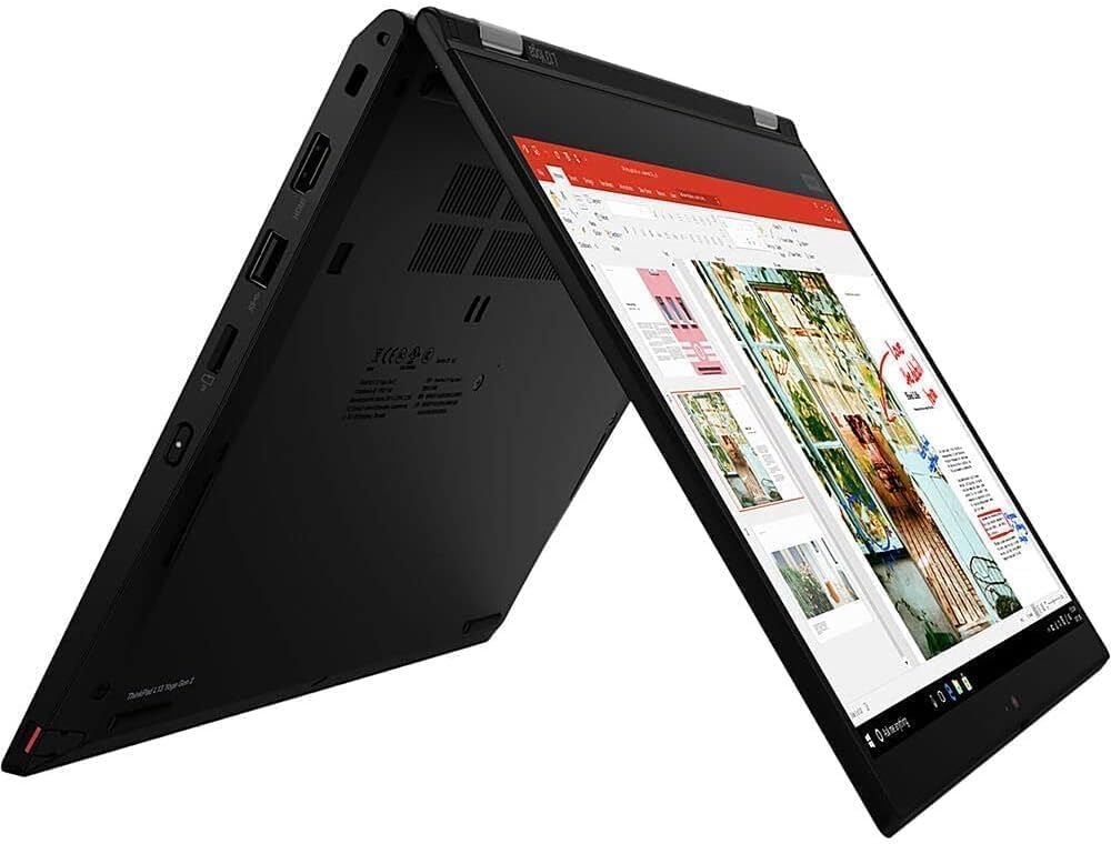 Lenovo ThinkPad L13 Yoga Gen 2, ordinateur portable professionnel 2 en 1, Intel Core i5-1145G7, écran tactile FHD 13,3", 16 Go de RAM, 256 Go SSD, stylet, Windows 11 Pro (renouvelé)
