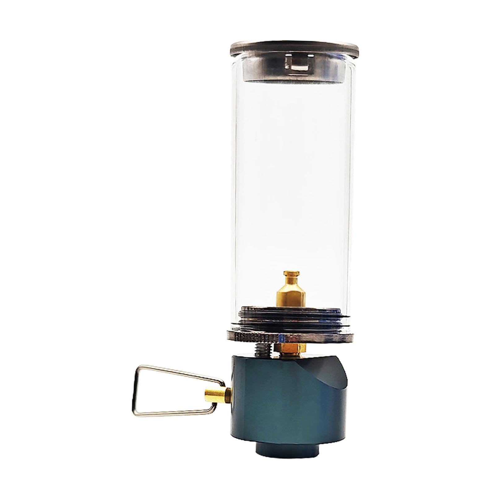 Milageto Camping Gaslaterne Gaslicht Zeltlampe Gaskerze Gaslampe Brennstofflaterne für Garten Nachtangeln Outdoor Selbstfahren