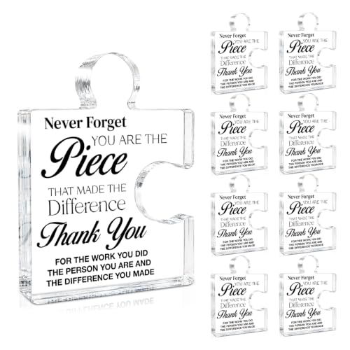 Thank You Gifts Bulk for Coworkers Women Men Boss Teacher, Set of 8 by Yigaue - Used condition - US$38.63
