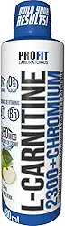 Profit L-Carnitine 2300 E Chromium Maçã Verde 480Ml